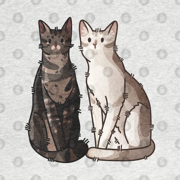 Two Singapura Cats by Feline Emporium